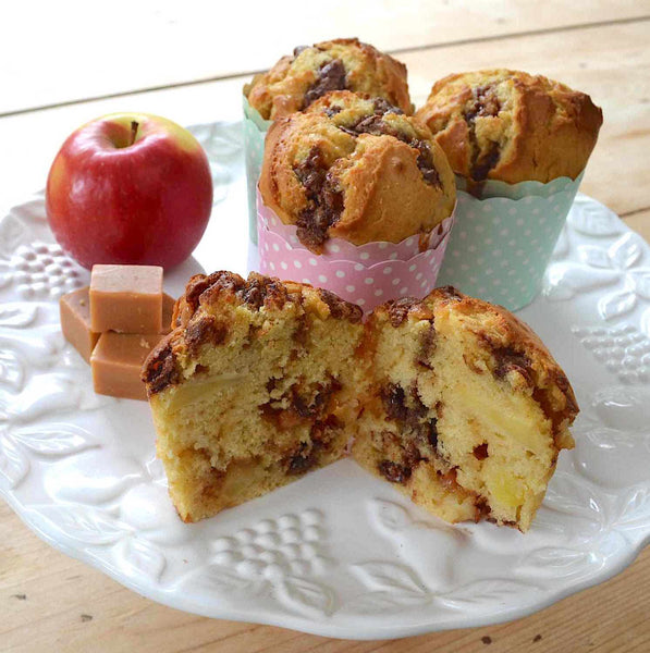 Basic Cupcake Recipe | Chocolate Chip, Fudge and Apple Muffins - Robins & Sons Chocolate
