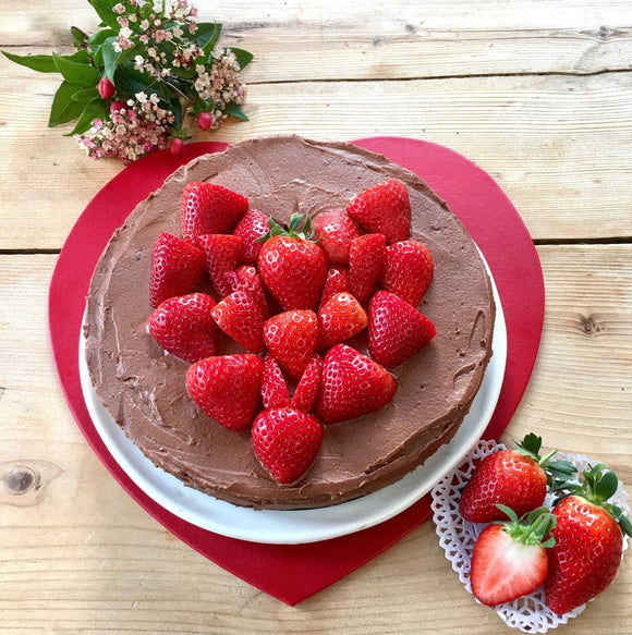 Chocolate and Strawberry Cheesecake Recipe