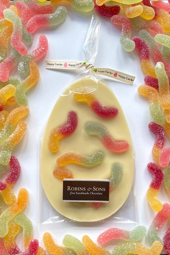 'Fizzy Wizzers' Easter egg - White