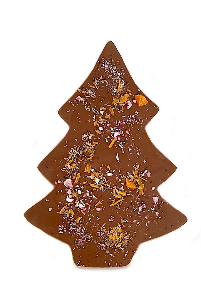 'Orange Crackle' Christmas Tree - Milk