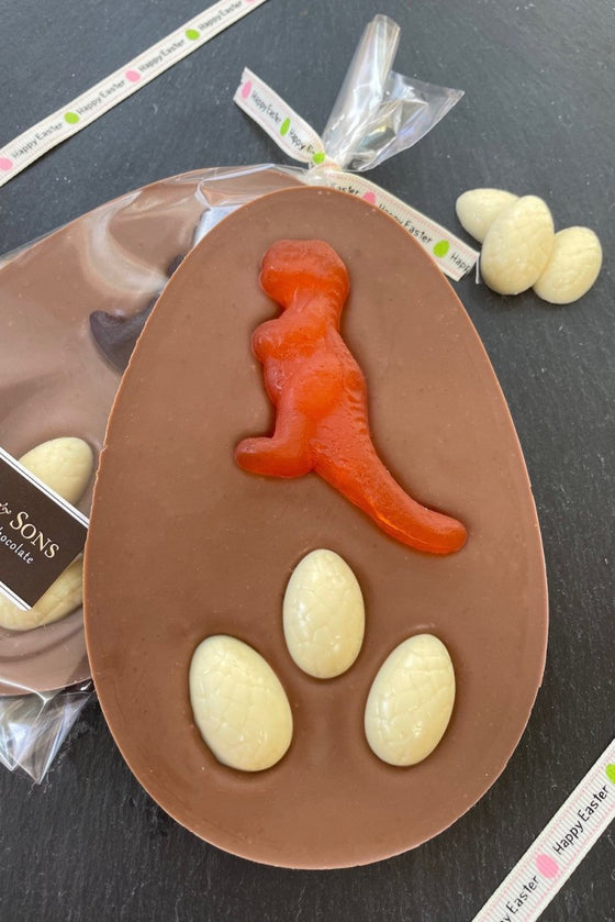 T-Rex Dinosaur Egg - Milk or White