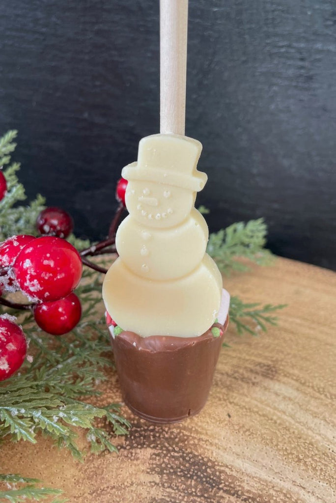 Snowman Hot Chocolate Stirrers
