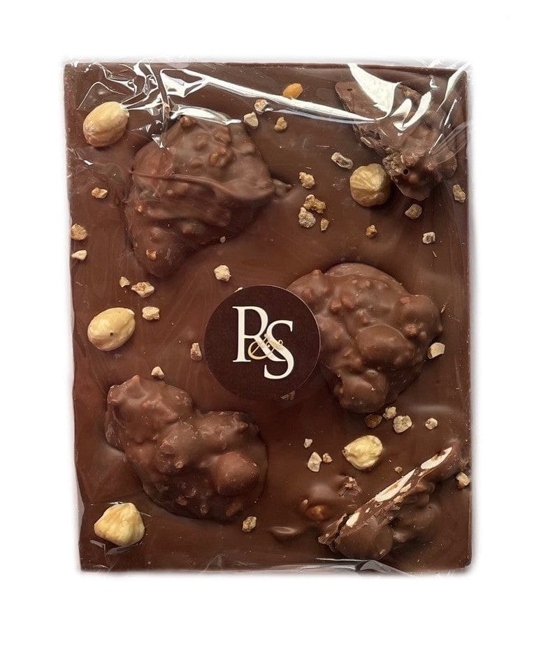 Nut Clusters Chocolate Slab