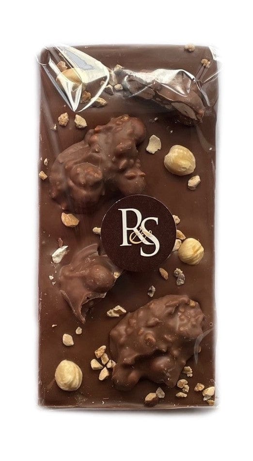 Nut Clusters Chocolate Slab