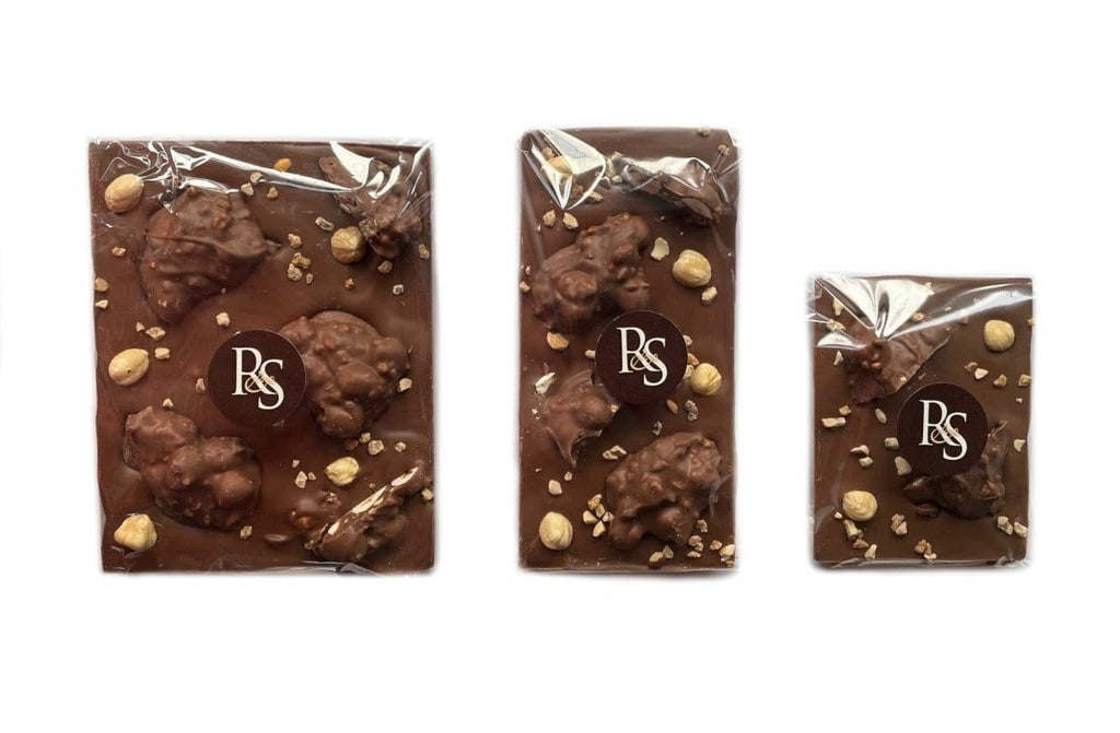 Nut Clusters Chocolate Slab