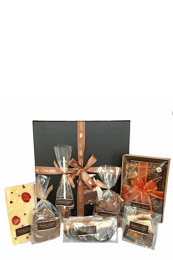luxury large chocolate gift box milk white dark corporate gifts