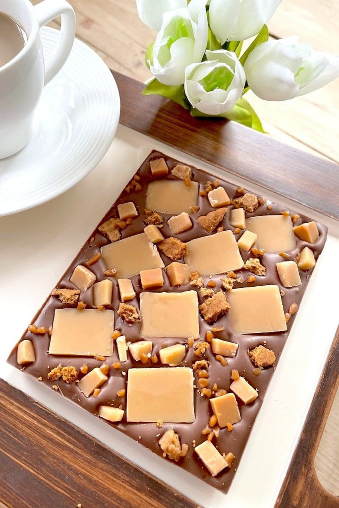 Fudge & Biscoff Chocolate Slab