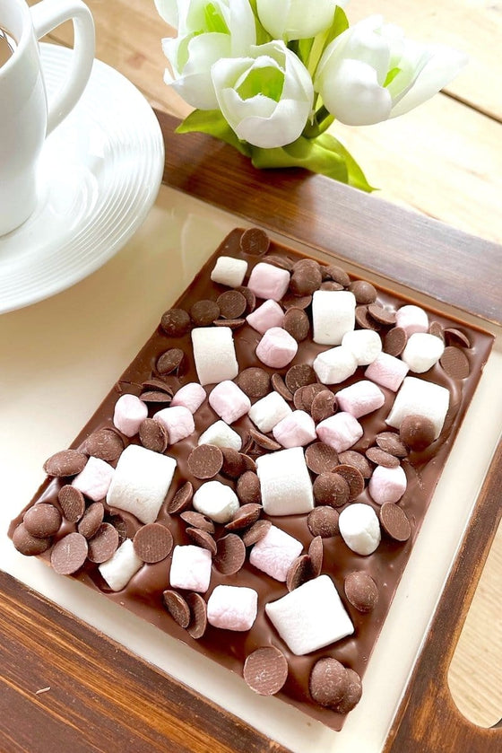 Marshmallow Hot Chocolate Slab