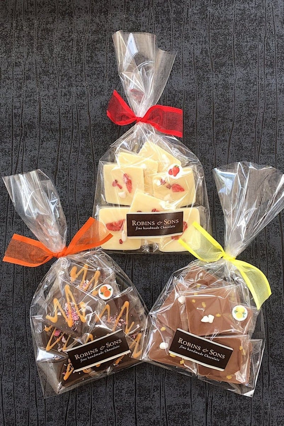 Luxury Belgian chocolate gifts under 10, chocolate gift bags
