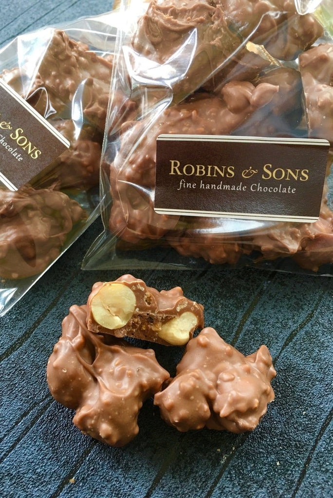 Nut Clusters - milk chocolate covered hazelnuts