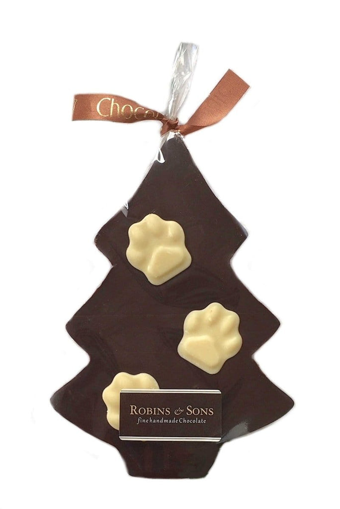 Paw Prints Xmas Tree - Dark