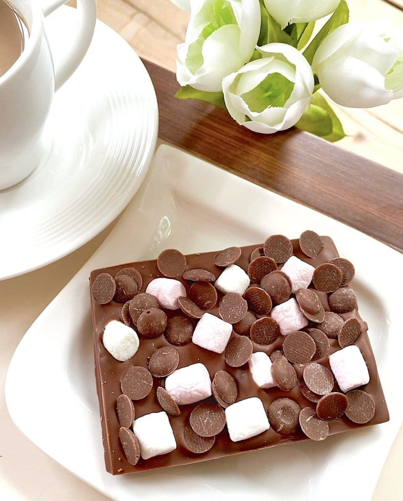 Marshmallow Hot Chocolate Slab