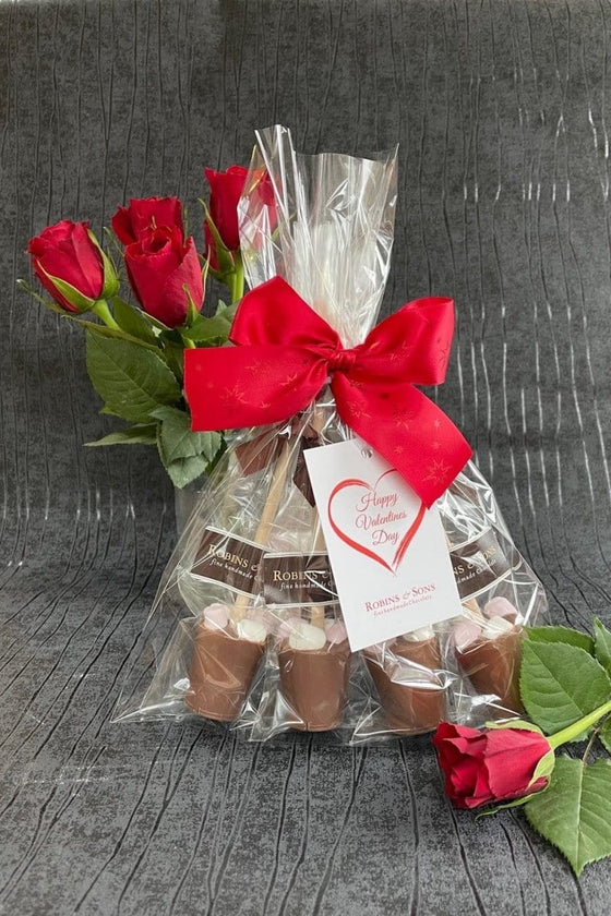 Valentine Hot Chocolate Stirrers Pack