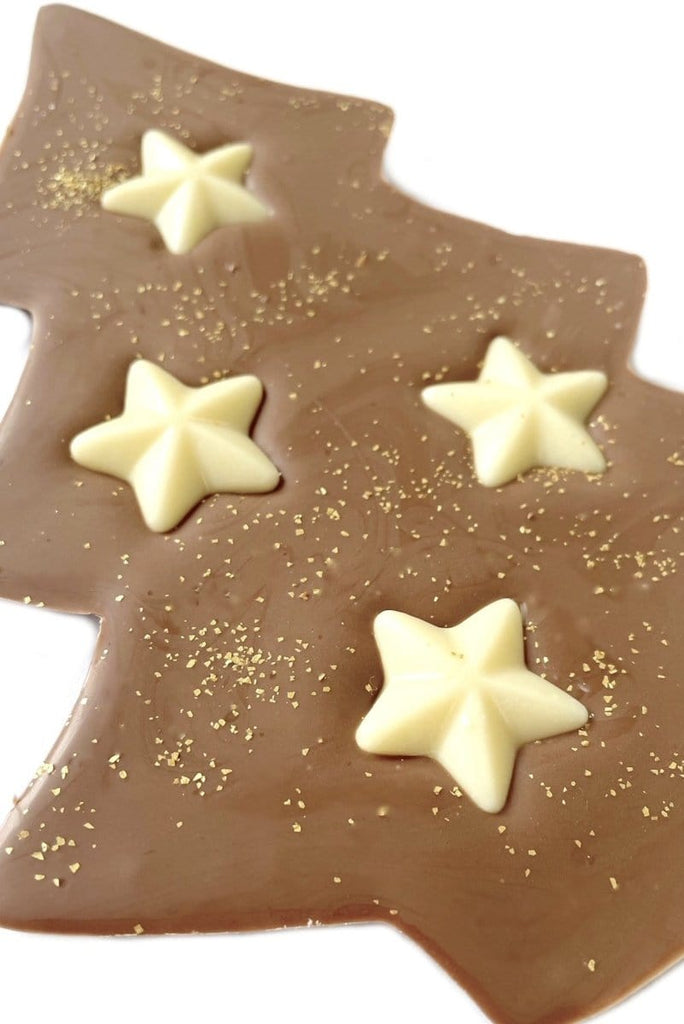 Belgian Milk and White Chocolate Christmas Tree - Company Gifts